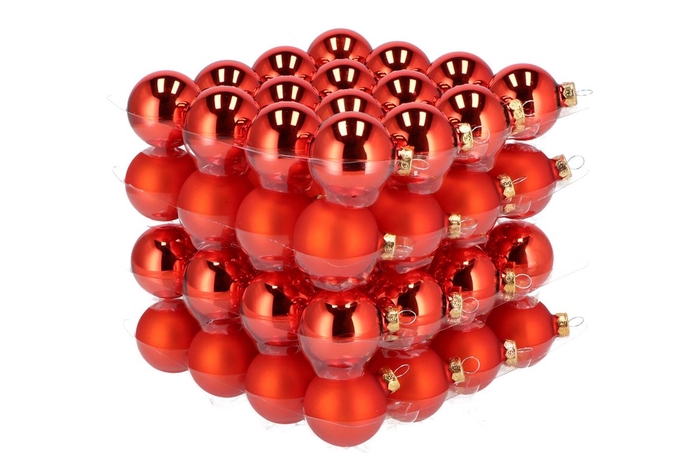 <h4>Glass Ball Orange 40mm P/64</h4>