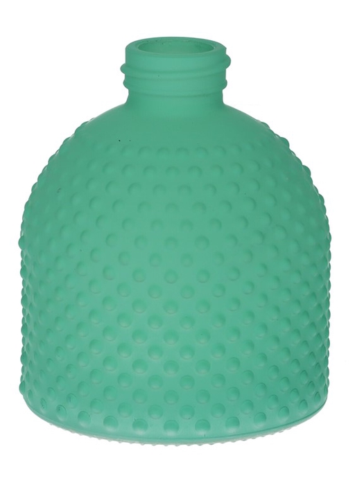 <h4>Bottle Caro14 d7.8xh9 turquoise mat</h4>