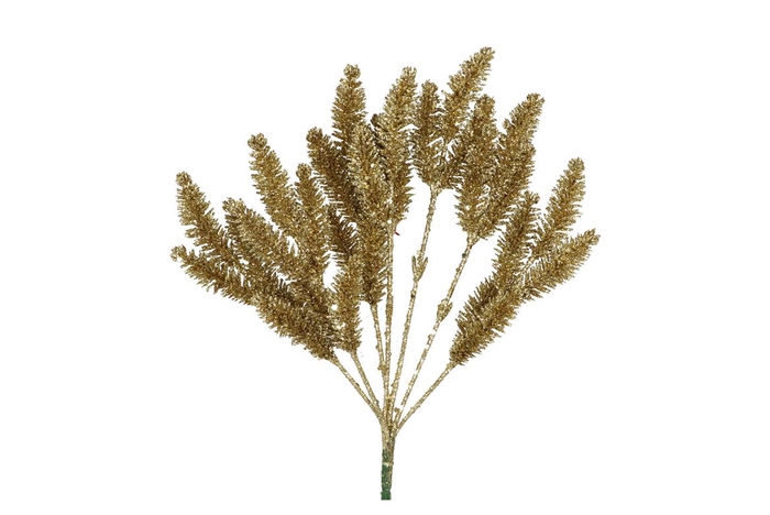 <h4>Pick Shine Glitter Branch Cozy Gold 31cm</h4>