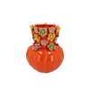 Flower Orange Vase 22x27cm Nm