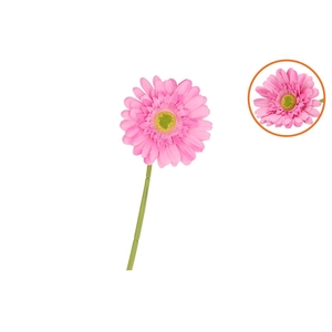 Silk Gerbera Light Purple 72cm