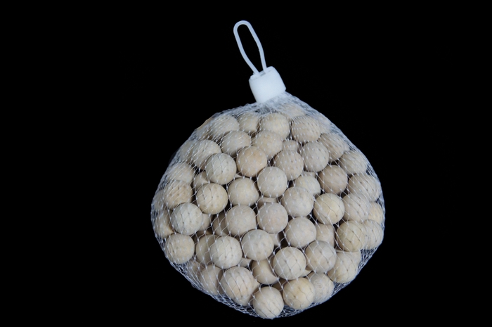 wooden balls 1,5cm natural 100pcs