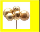 <h4>Stick Balls C. Ass. 6pc Gold</h4>