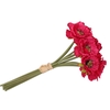 Silk Poppy Bouquet Pink 9x 33cm