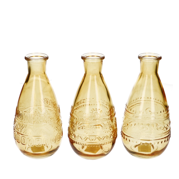 <h4>Glas Fles Rome d07.5*16cm</h4>
