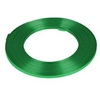 Aluminium wire flat - apple green 5mmx10m