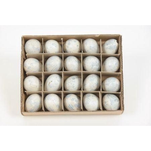 Quail Egg 20pcs White Wash