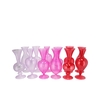 Sunny Dutch Pink Mix Glass Vase Ass 10x10x20cm
