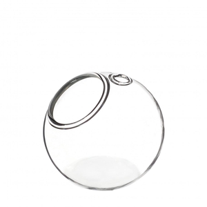 Glass vase Ball d08*8cm