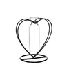 Wedding Frame heart+tube d2/10*10.5cm