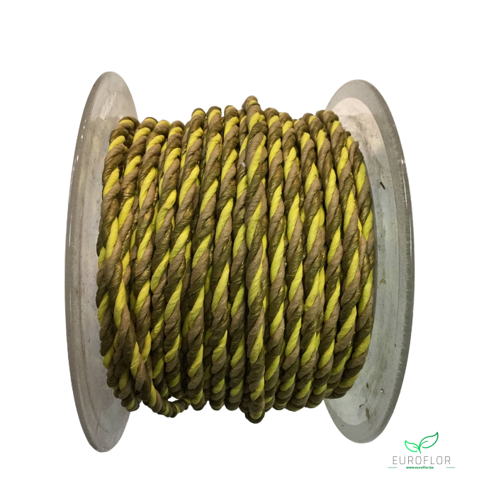 PAPIERDRAAD CRAZY DRILLING GEEL+GOLD+NAT