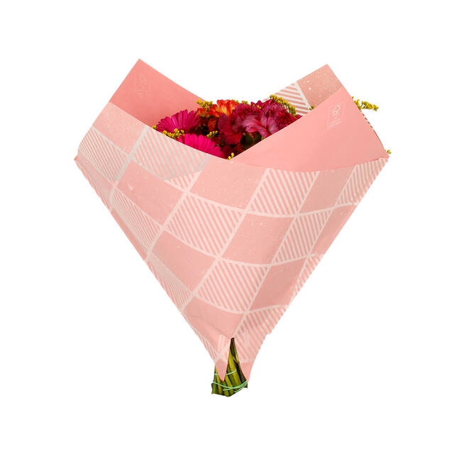 <h4>35x35cm Obl. 45gr/Glassin HX Broken Lines pink 500/box</h4>