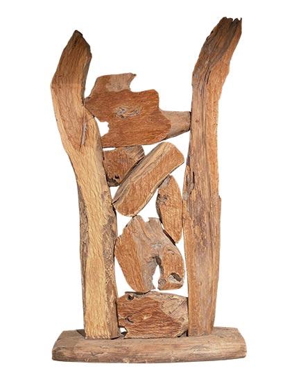 Divider Teak Bagian L60W18H105