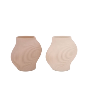 Luxx Cozy Sand Vase Swirl Ass 19x19x20cm