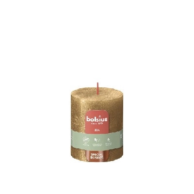 <h4>Candle Cylinder d07*08cm rustic shine</h4>