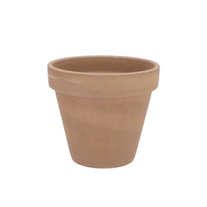 Terracotta Choco Pot Grey D15xh14cm