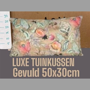 Luxe Gevuld Tuinkussen 50x30