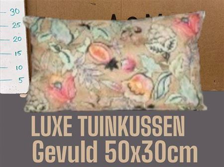 <h4>Luxe Gevuld Tuinkussen 50x30</h4>
