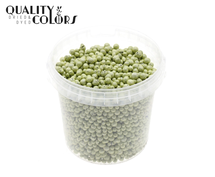 Terracotta pearls 1 ltr bucket Light Green