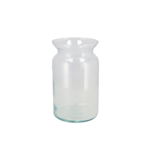 Glass Milk Bottle 15x15x25cm