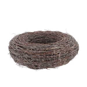 Wreath Birch Tree Whitewash 50x12cm