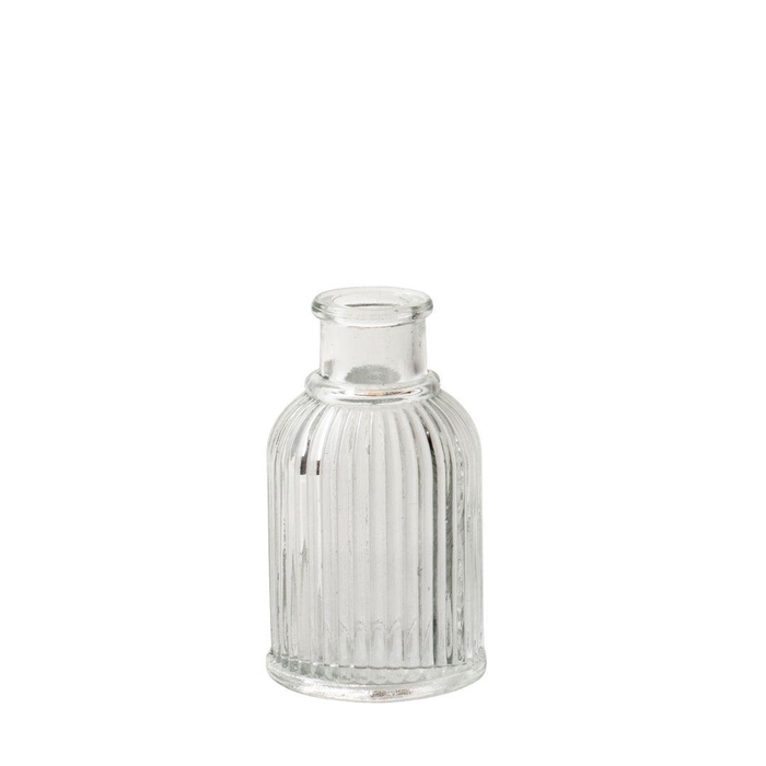 Glass Bottle Elske d02/6*9.5cm ass.