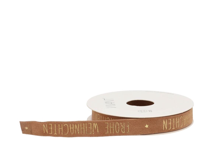<h4>Ribbon Vellu Weihnachten Brandy 5mx15mm Nm</h4>