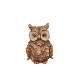 Wonderland Scottish Brown Owl 11x9x16cm