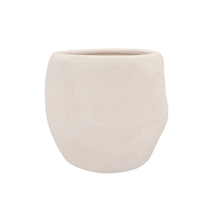 Lisboa White Pot 35x35x32cm