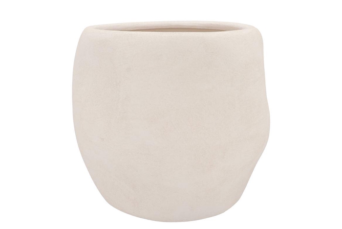 <h4>Lisboa White Pot 35x35x32cm</h4>