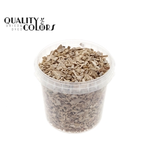 Wood chips 1 ltr bucket Natural