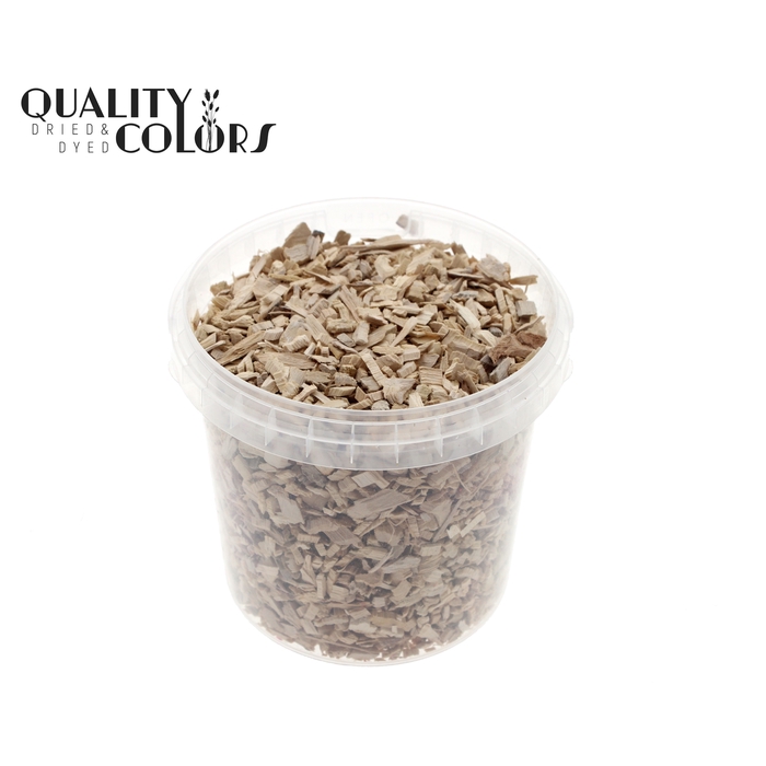<h4>Wood chips 1 ltr bucket Natural</h4>