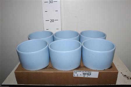 <h4>Keramische Pot H% Blauw</h4>