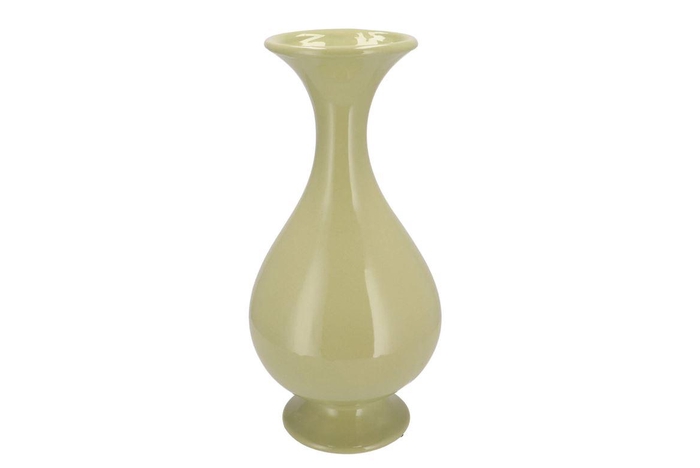 <h4>Mia Pistache Vase Neck Trumpet 21x21x45cm Nm</h4>