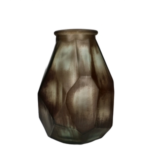 Glass Murcia vase d22*35cm