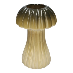 DF03-665483200 - Vase Champignon1 lines d8/18xh28.5 green