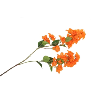 Silk Bougainville Tak Orange 106cm