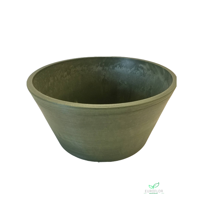 <h4>COCOON ECO FRIENDLY POT  Ø30.5X15CM  S-FINISH OLIVE</h4>