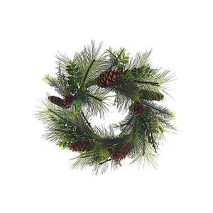 Whreath Mixed Pine Cones Twigs