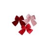 Loulou Pink Velvet Hanger Bow Ass 25cm