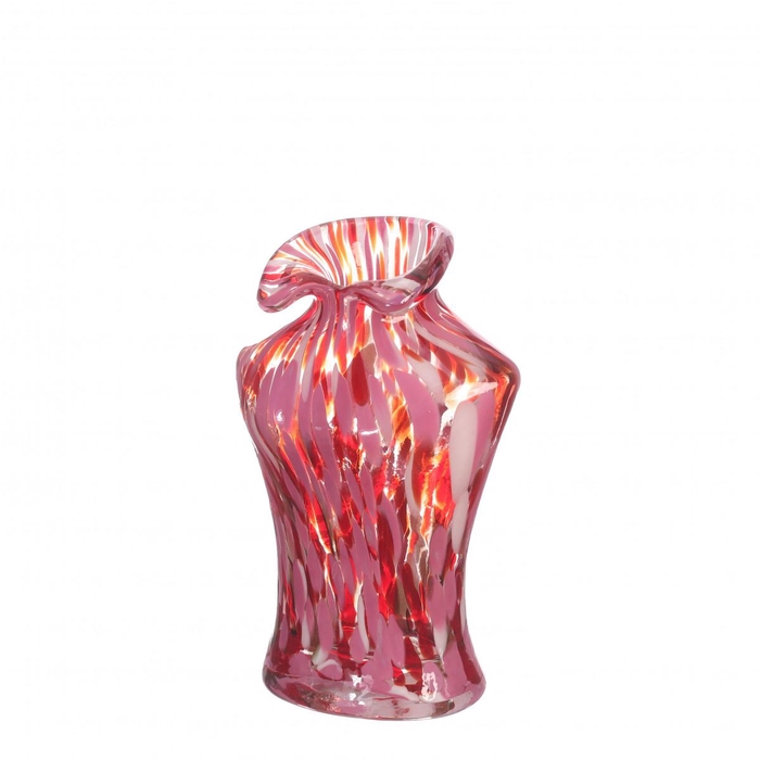 <h4>Glass vase Bossom 09.5*13*21cm</h4>