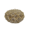 Candle Dahlia Olive 12x8cm