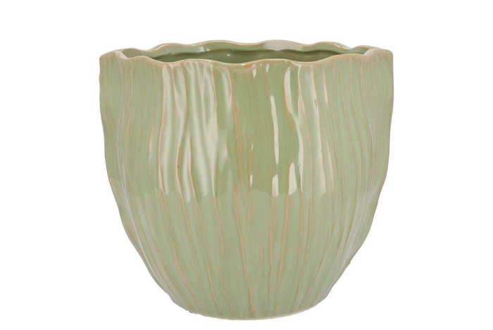 <h4>Lima Pistache Pot Round 22x22x19cm Nm</h4>