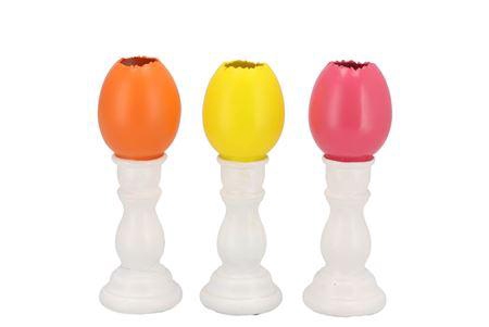<h4>Easter Egg Trophy Dutch Orange Mix Vase Ass 6x6x16</h4>