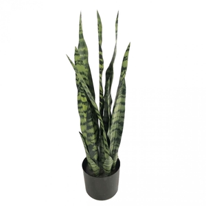 Kunstplanten Pot Sanseveria d16*68cm