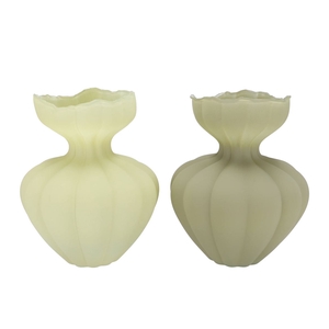 Luxx Summer Green Mix Vase Cone Neck Ass 26x32cm