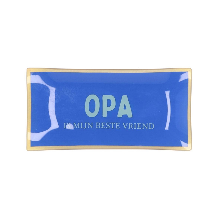 <h4>Plate Rectangle Opa 20x10x2cm</h4>