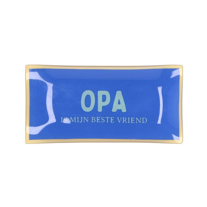 <h4>Plate Rectangle Opa 20x10x2cm</h4>