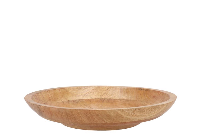 <h4>Mumbai Wooden Bowl 35x7cm</h4>
