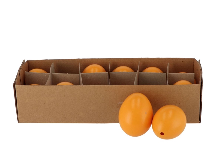 <h4>Eggs Kippen Abricot Per 12 5x6cm</h4>